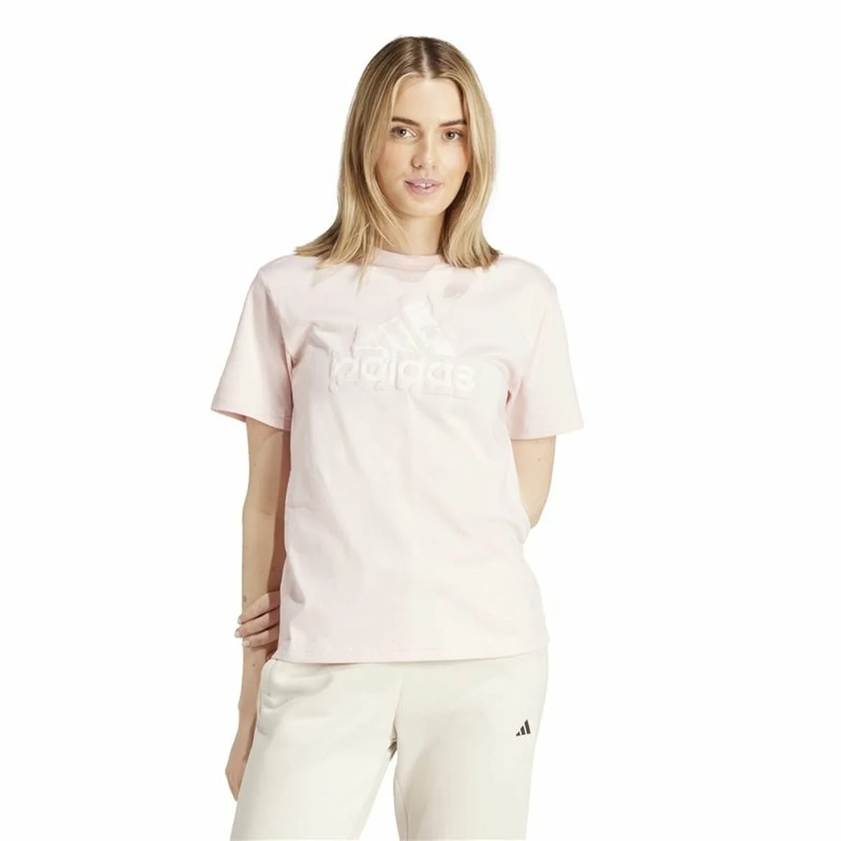 Camiseta de Manga Corta Mujer Adidas Future Icons Graphic (XL)