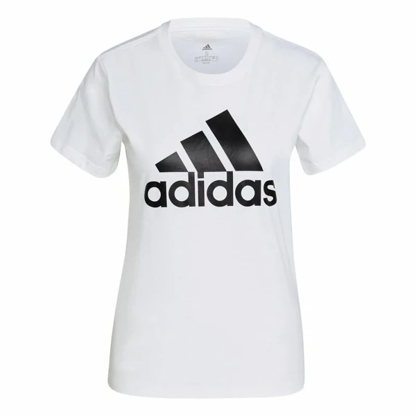Camiseta de Manga Corta Mujer Adidas GL0649 Blanco (XS)