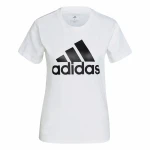 Camiseta de Manga Corta Mujer Adidas GL0649 Blanco (XS)