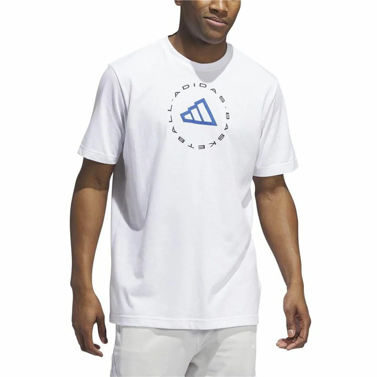 Camiseta de baloncesto Adidas Hoops Emblem Graphic
