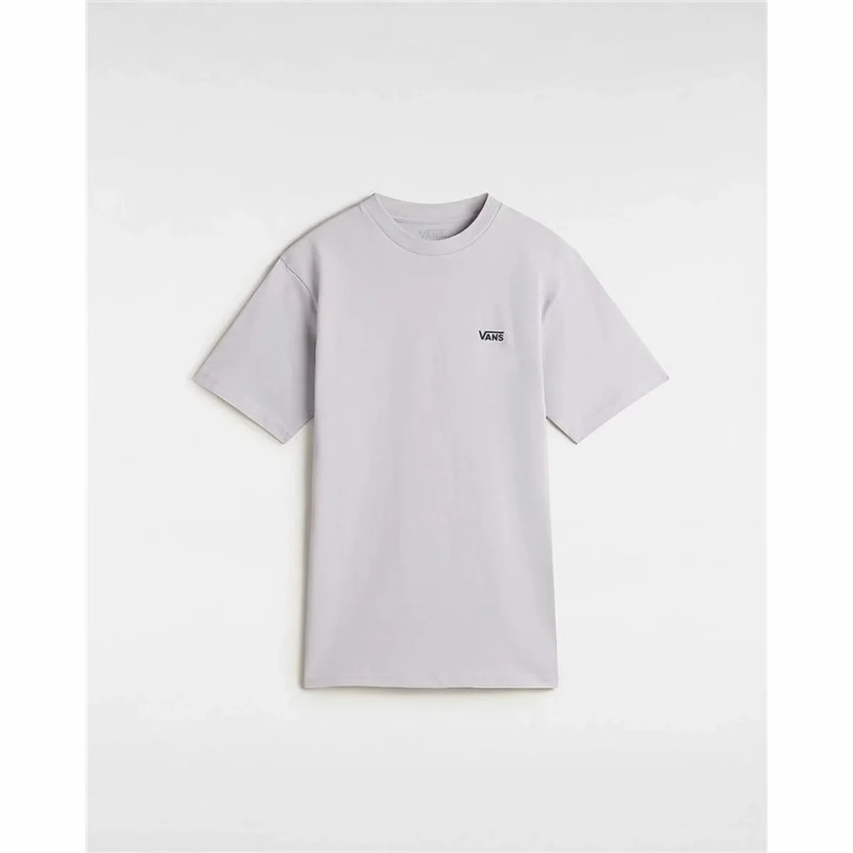 Camiseta de Manga Corta Mujer Vans Left Chest Logo Em Eveni Ng Haze Rosa (S)