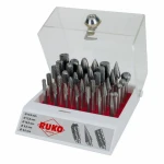 Set de Fresas para Taladro RUKO Metal duro (HM) 35 Piezas