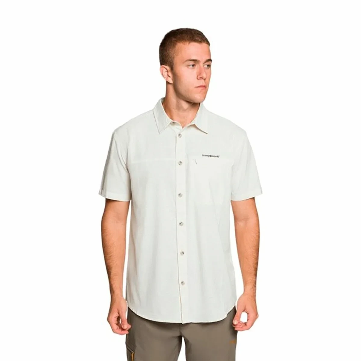 Camisa Trangoworld Esera Df Blanco