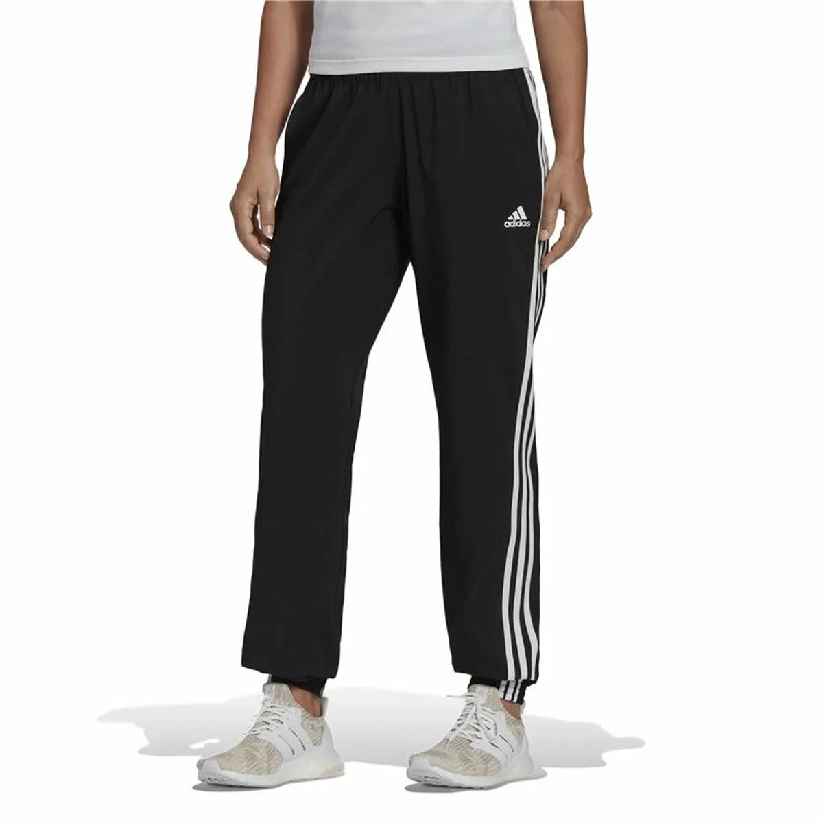 Pantalón Largo Deportivo Adidas Icnsvn Negro Mujer