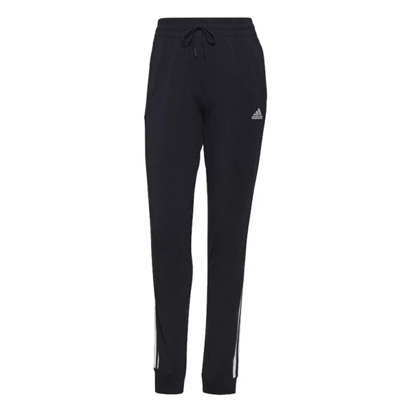 Pantalón Largo Deportivo Adidas Essentials 3 Bandas W Azul marino Mujer