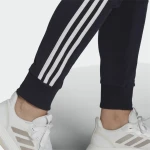 Pantalón Largo Deportivo Adidas Essentials 3 Bandas W Azul marino Mujer