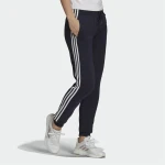 Pantalón Largo Deportivo Adidas Essentials 3 Bandas W Azul marino Mujer
