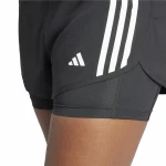 Pantalones Cortos Deportivos para Mujer Adidas Own the run 3S 2In1