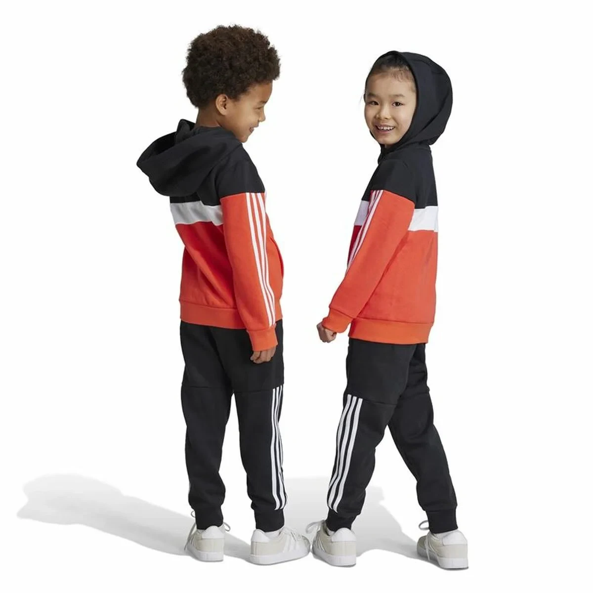 Conjunto Deportivo para Niños Adidas IV7437 Negro