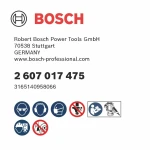 Set de accesorios BOSCH 2607017475 30 piezas
