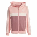 Chándal Infantil Adidas Tiberio 3-Stripes Colorblock Fleece Rosa