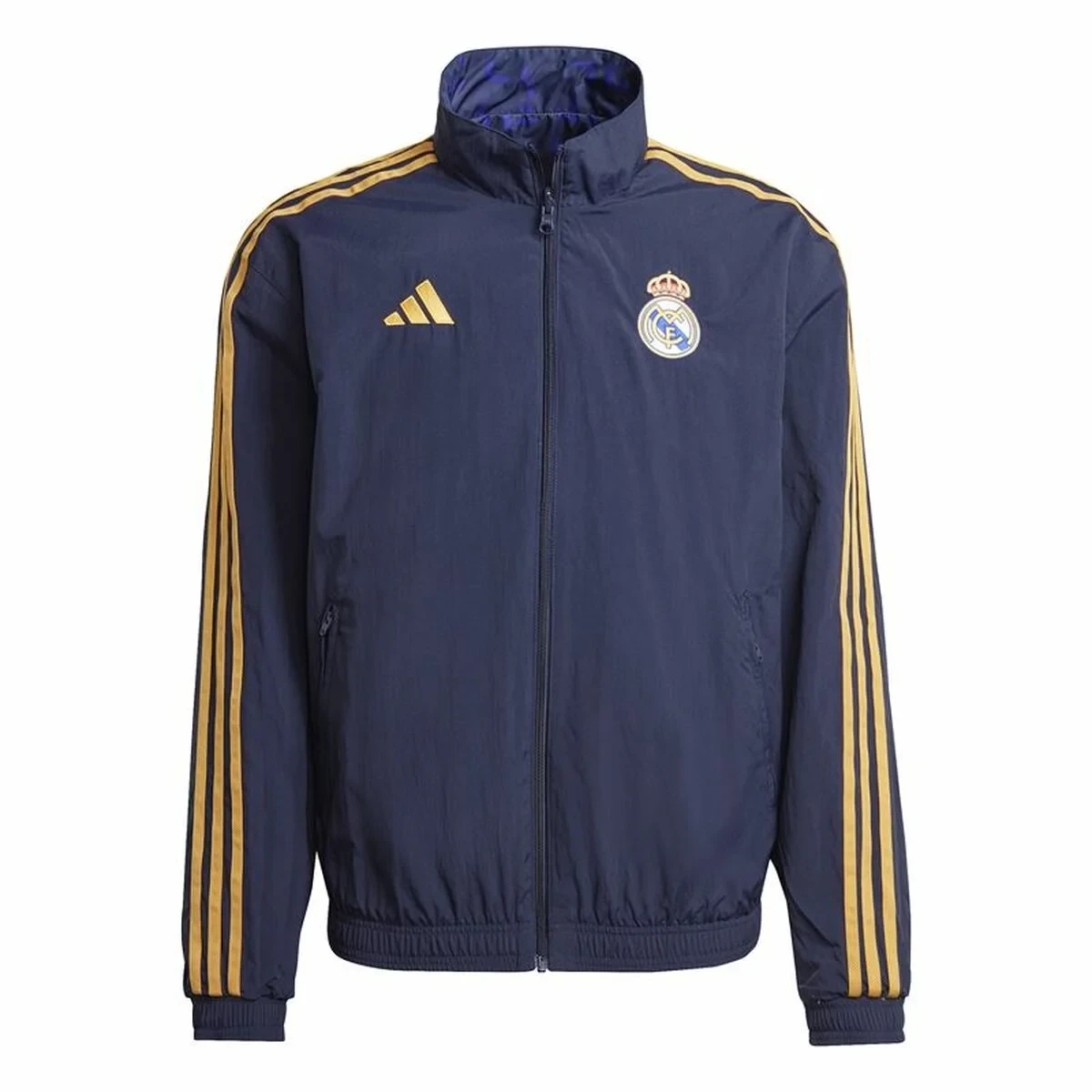 Chaqueta Deportiva para Hombre Adidas Real Madrid Azul