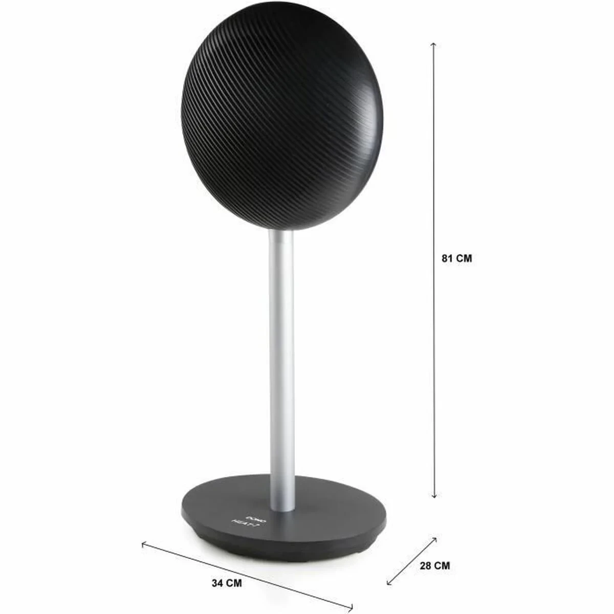 Radiador DOMO DO7349H Negro 2000 W