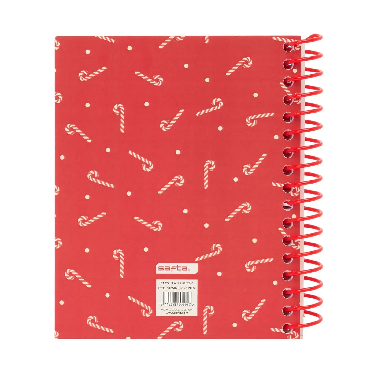 Libreta Safta Rojo