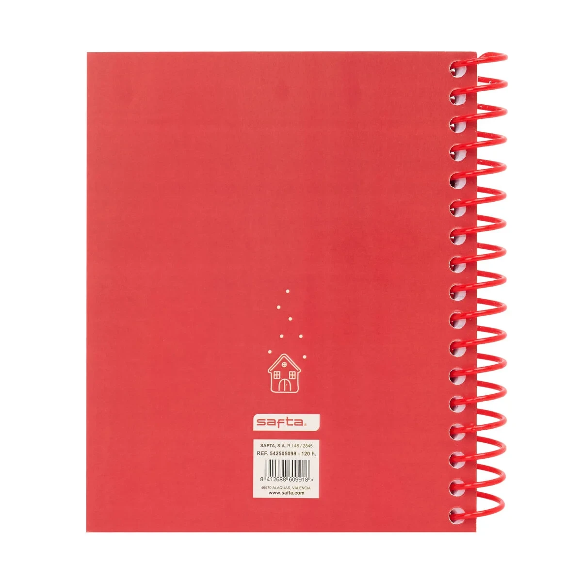 Libreta Safta Rojo