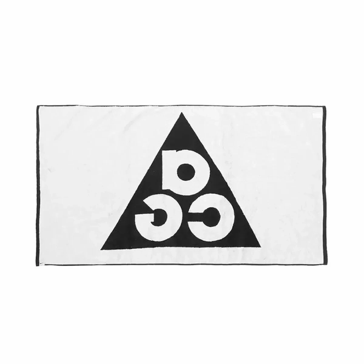 Toalla deportiva Nike ACG Blanco Negro 145 x 80 cm