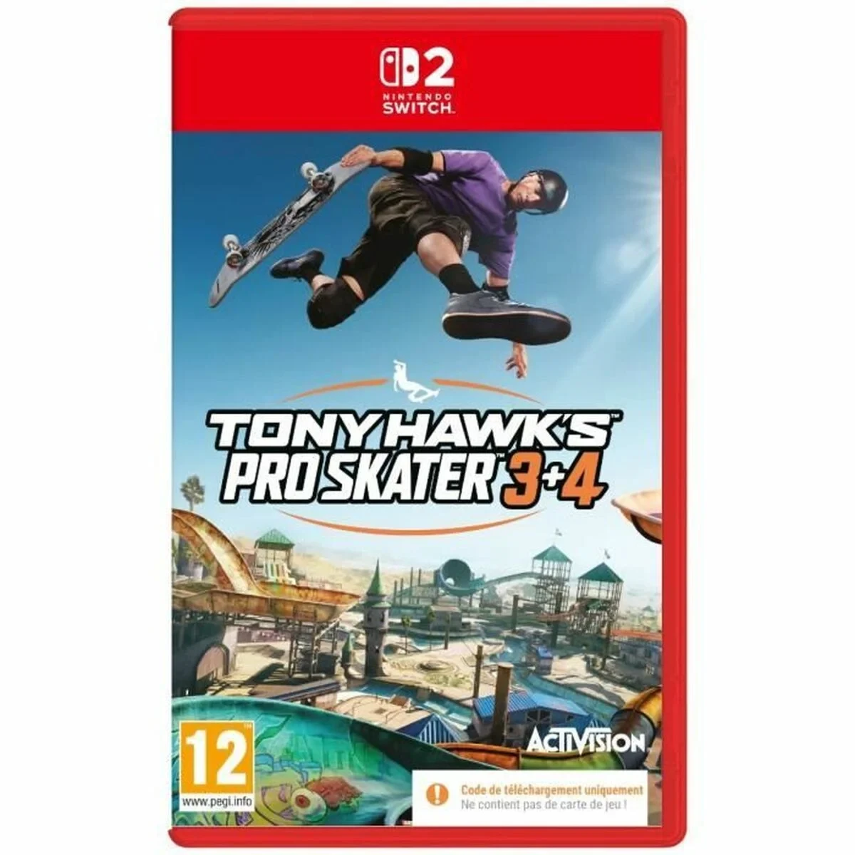 Videojuego para Switch Activision Tony Hawk's Pro Skater 3 + 4
