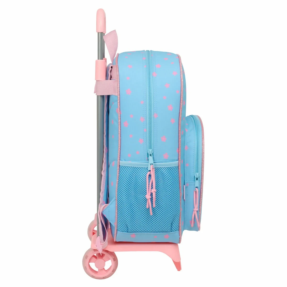 Mochila Escolar Lilo & Stitch Happy Azul cielo 33 x 42 x 14 cm