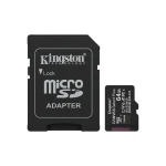 Tarjeta de Memoria Micro SD con Adaptador Kingston SDCS3/64GB 64 GB