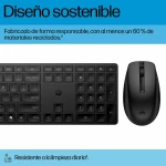 Teclado y Ratón HP 4R009UT Negro