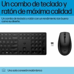 Teclado y Ratón HP 4R009UT Negro