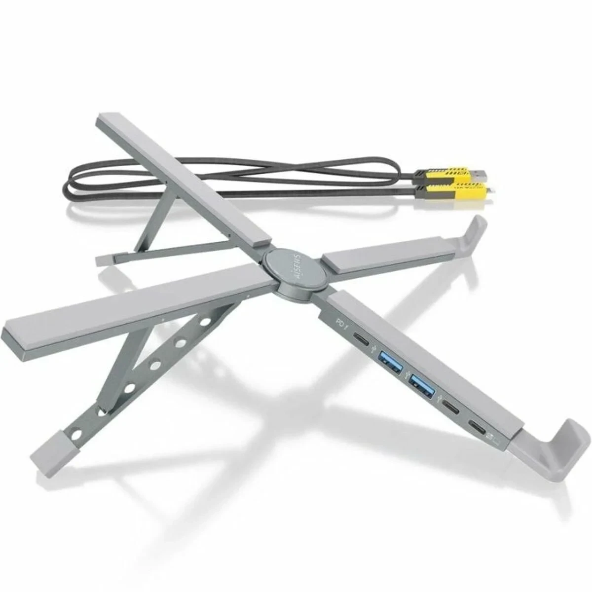 Soporte para Portátil Aisens ASUC-4P021-GR