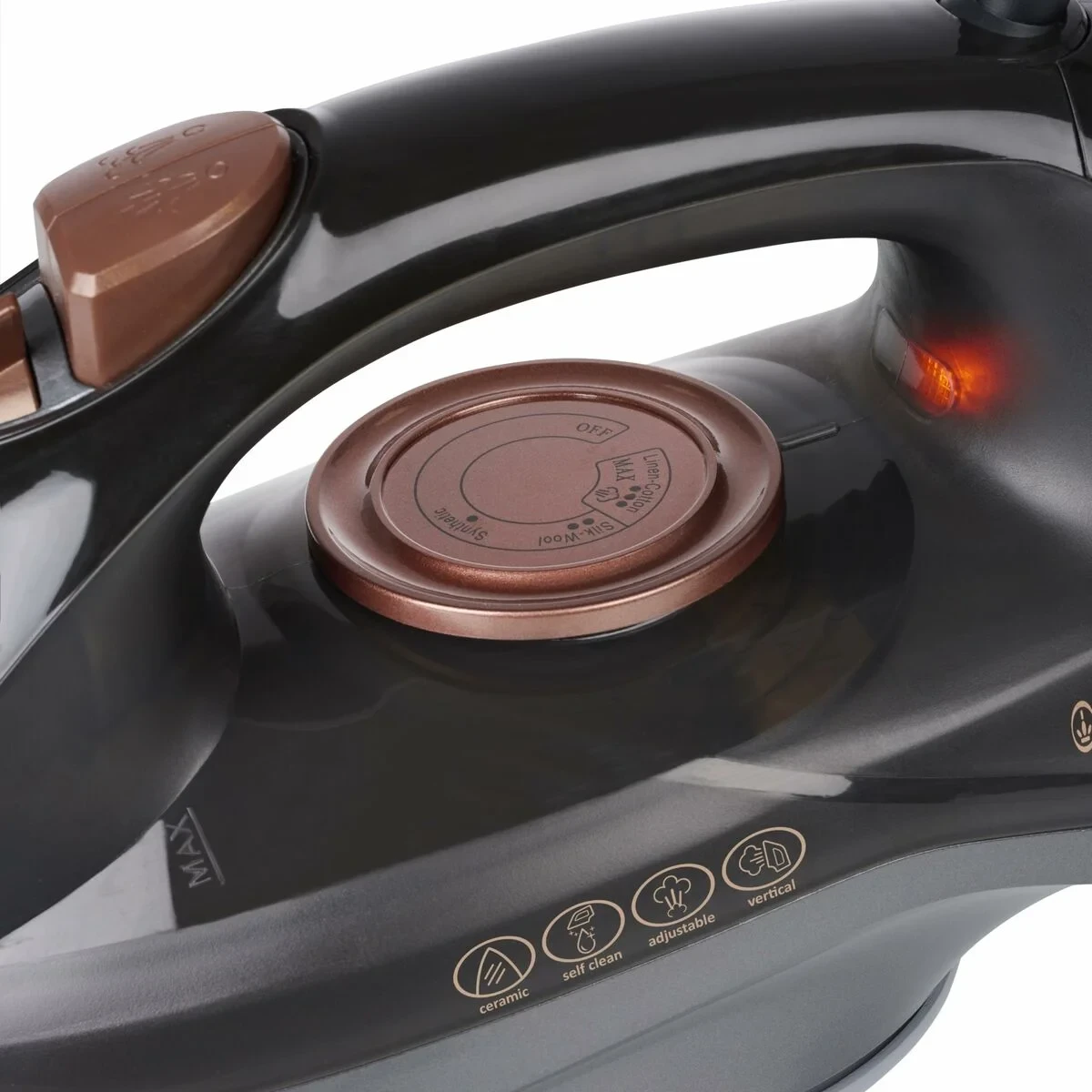 Plancha de Vapor Princess 01.322890.01.001 2600 W Negro