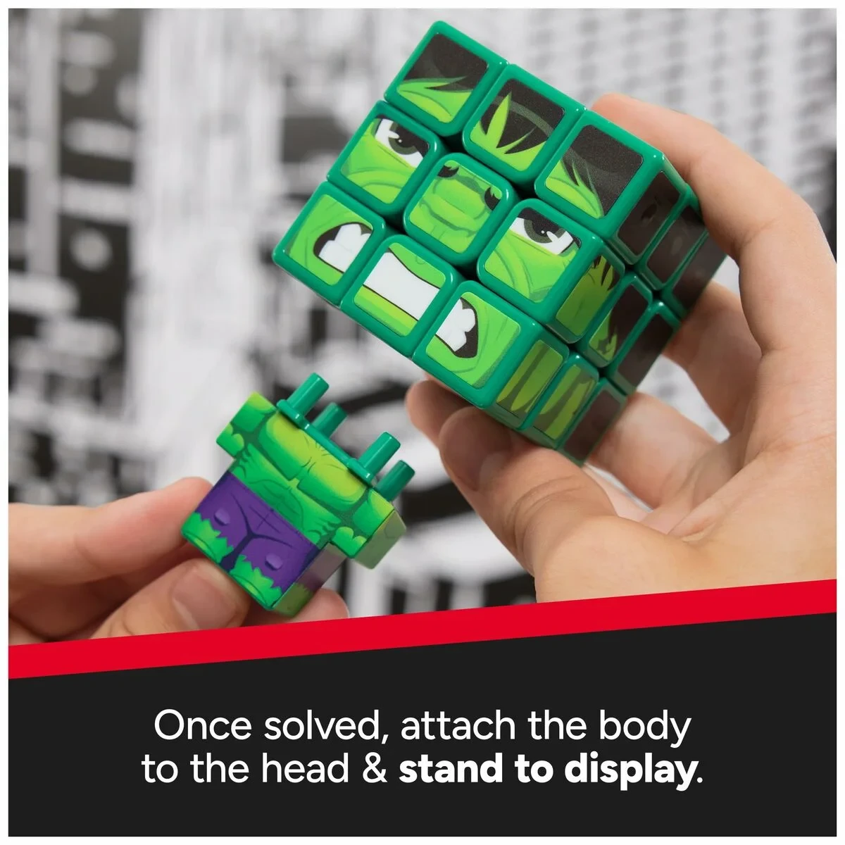 Cubo de Rubik Rubik's The Hulk