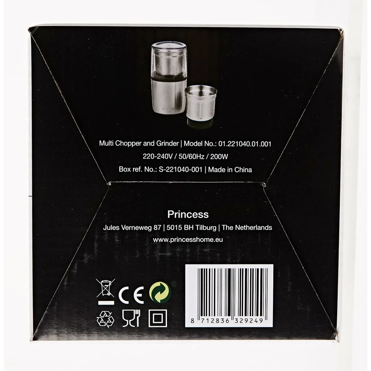 Trituradora Princess 01.221040.01.001