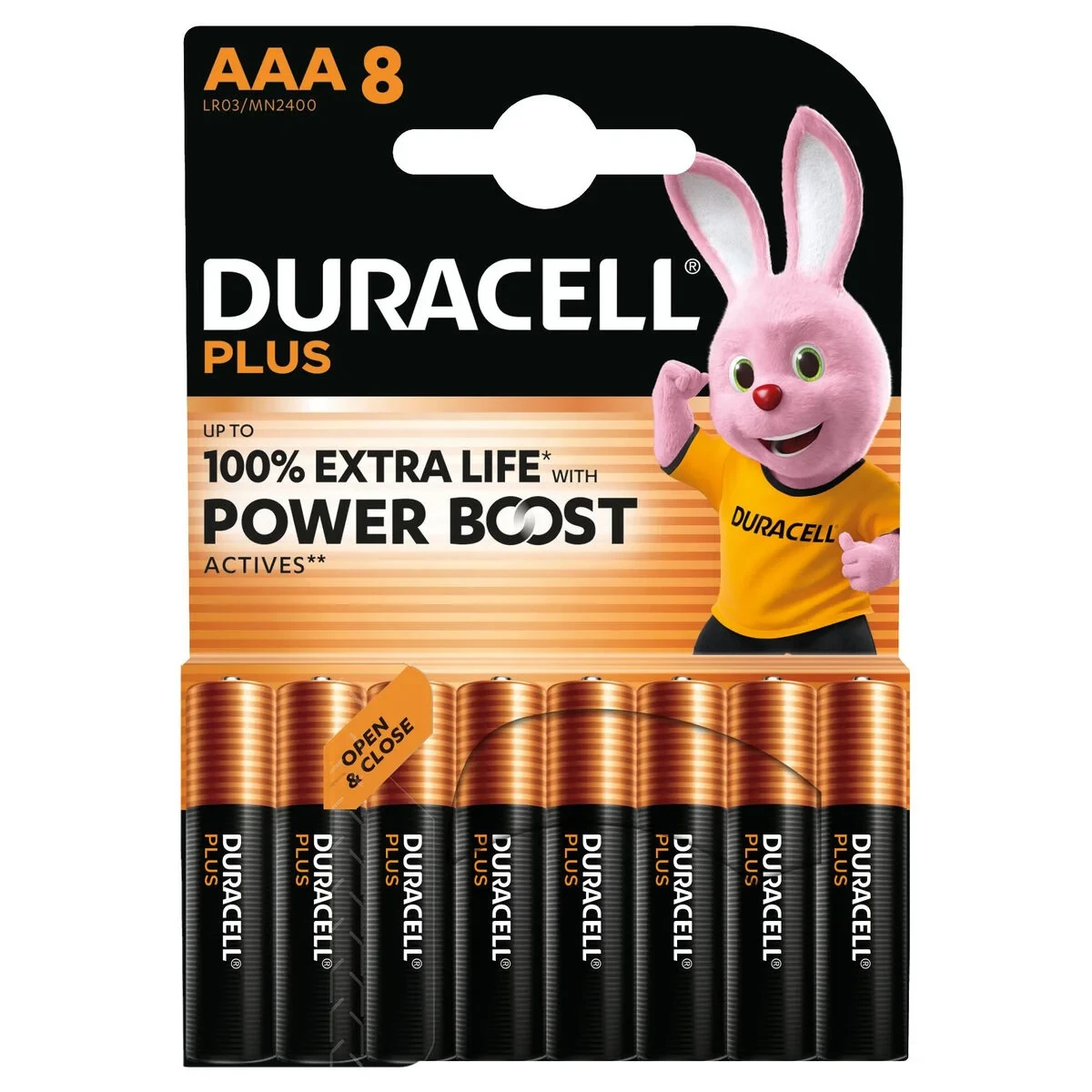 Pilas Recargables DURACELL DPBLR3B8 1,5 V AAA