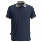 Polo de Manga Corta Hombre Snickers Workwear 2724 Polo AllroundWork Technology 37.5® Azul marino