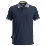 Polo de Manga Corta Hombre Snickers Workwear 2724 Polo AllroundWork Technology 37.5® Azul marino