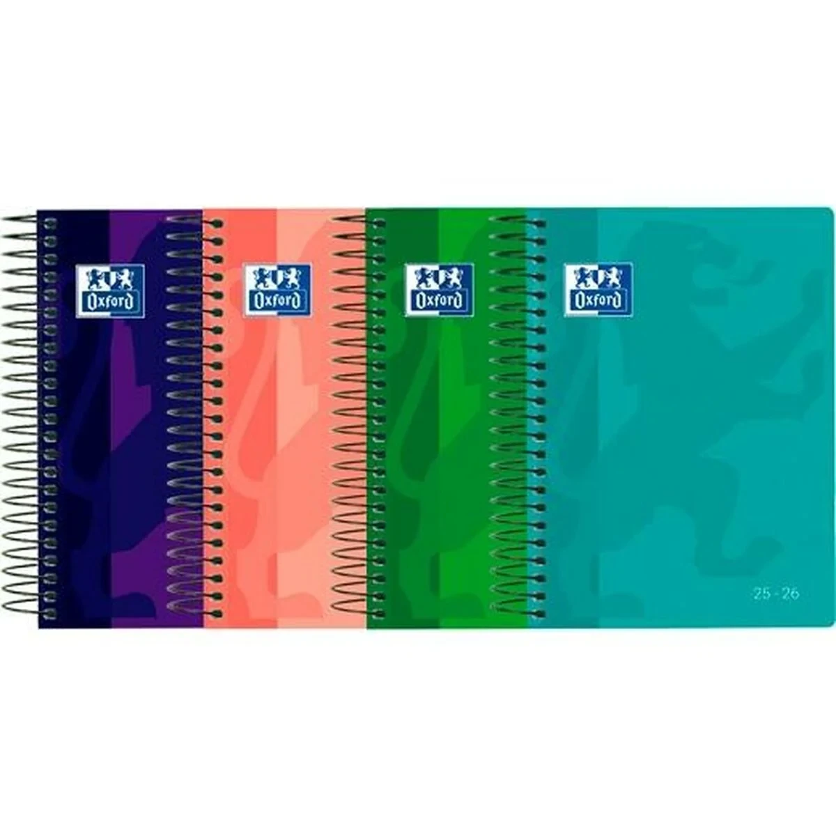 Agenda Oxford SCHOOL 1/8 12 x 18 cm 2025-2026 (8 Unidades)