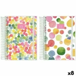 Agenda Oxford JOY 1/8 12 x 18 cm 2025-2026 (8 Unidades)