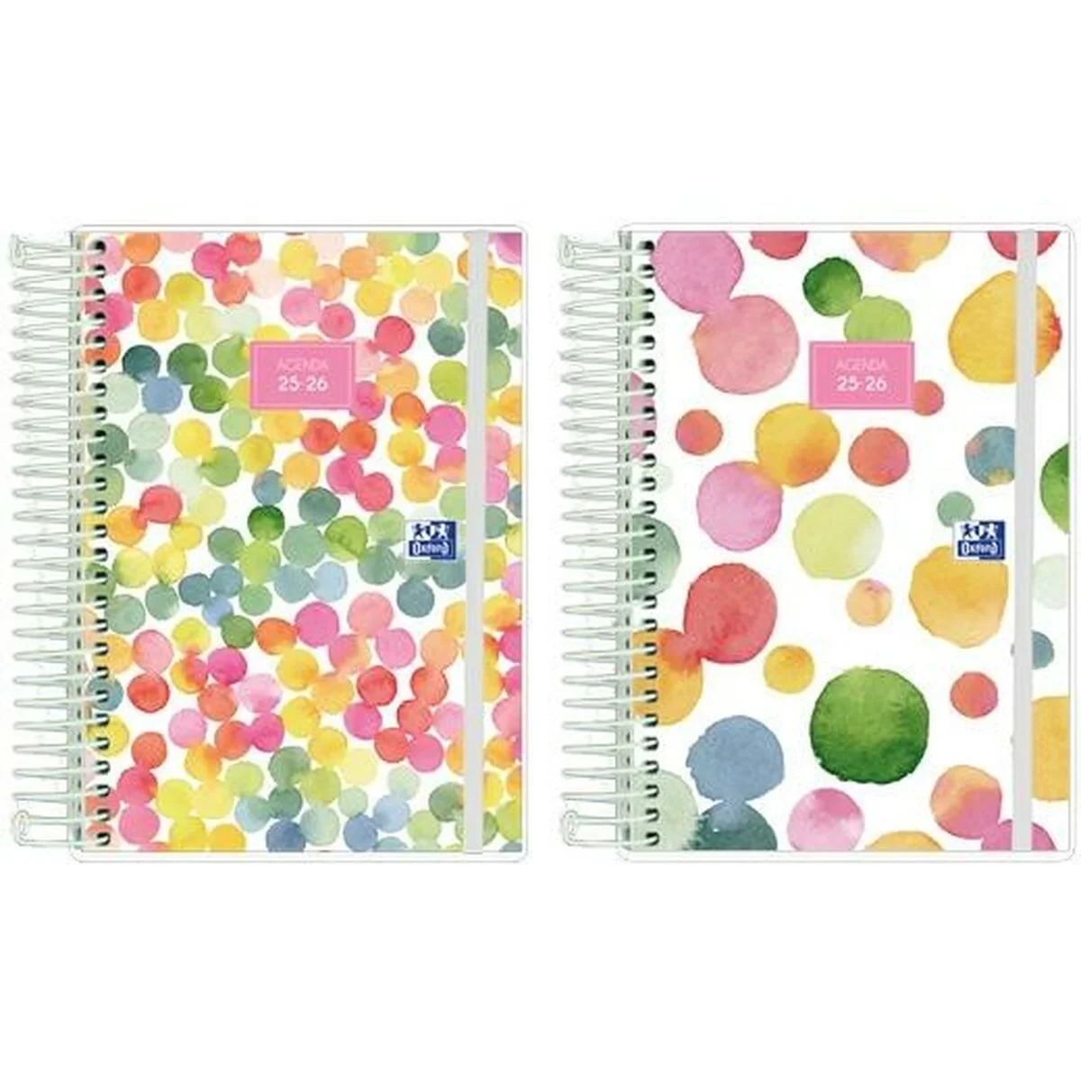 Agenda Oxford JOY 1/8 12 x 18 cm 2025-2026 (8 Unidades)
