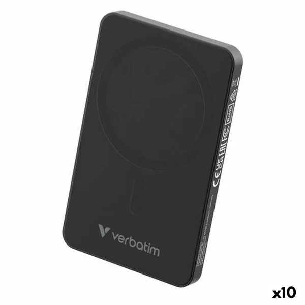 Power Bank Verbatim Negro 5000 mAh (10 Unidades)