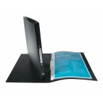 Carpeta de anillas Exacompta Negro A4 (20 Unidades)