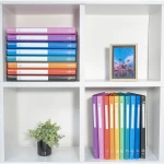 Carpeta de anillas Exacompta Negro A4 (20 Unidades) (4 Unidades)