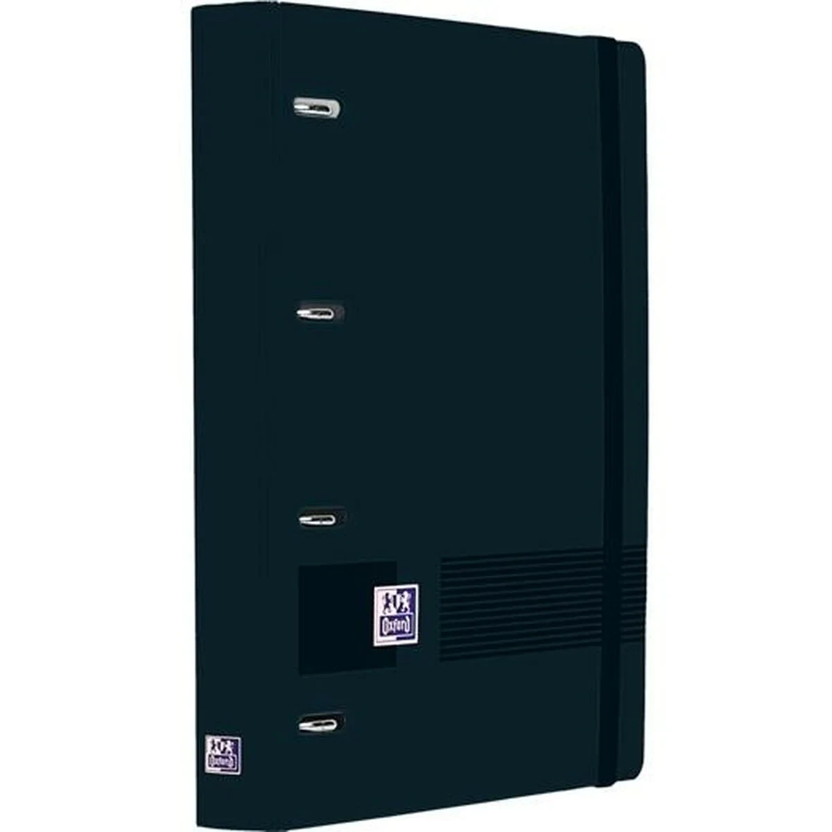 Carpeta de anillas Oxford LIVE&GO Negro A4+ (10 Unidades)