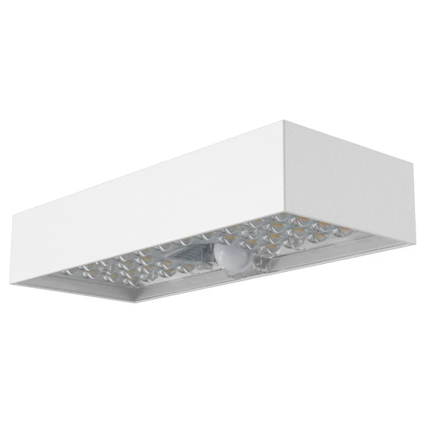 Aplique de Pared Velamp TEGEL Blanco Policarbonato 6 W 800 lm (4000 K)