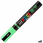 Marcador BRUSH POSCA PC-5BR Verde Claro (6 Unidades)