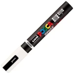 Marcador BRUSH POSCA PC-5BR Blanco (6 Unidades)