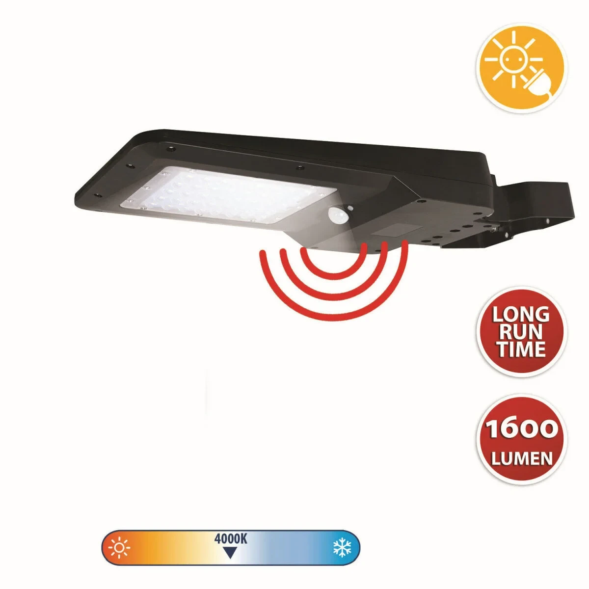 Farola Velamp CRUISER Policarbonato 25 W 3000 lm