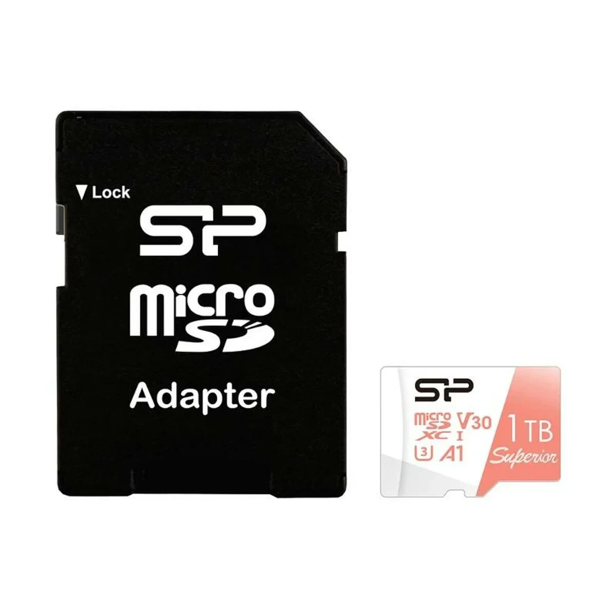 Tarjeta de Memoria Micro SDXC Silicon Power MicroSDXC 1TB Clase 10 V30 A1 1 TB