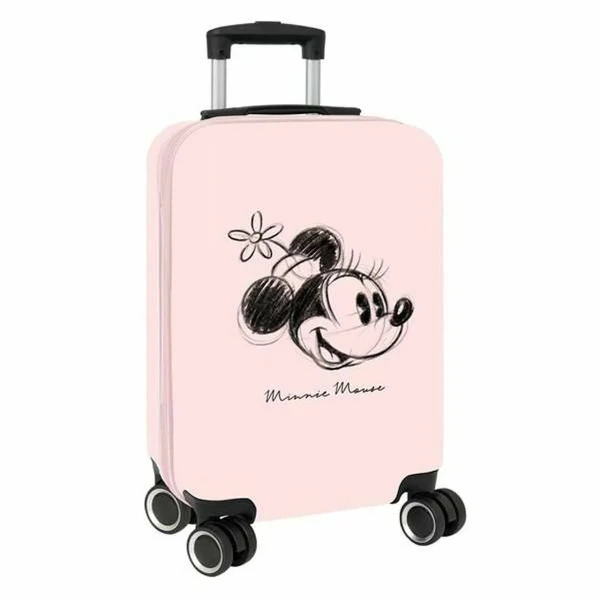 Trolley de Cabina Stitch MINNIE MOUSE "BABY" Rosa 20'' 20 L 34,5 x 55 x 20 cm