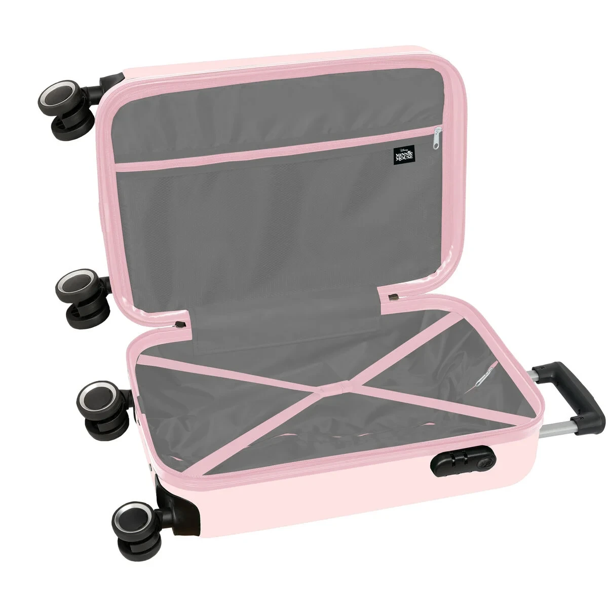 Trolley de Cabina Stitch MINNIE MOUSE "BABY" Rosa 20'' 20 L 34,5 x 55 x 20 cm