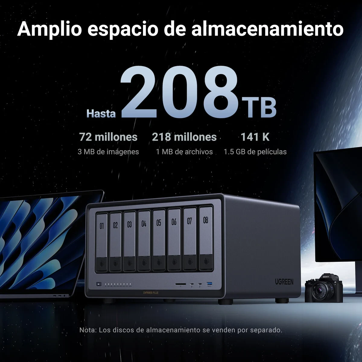 Almacenamiento en Red NAS Ugreen 35127