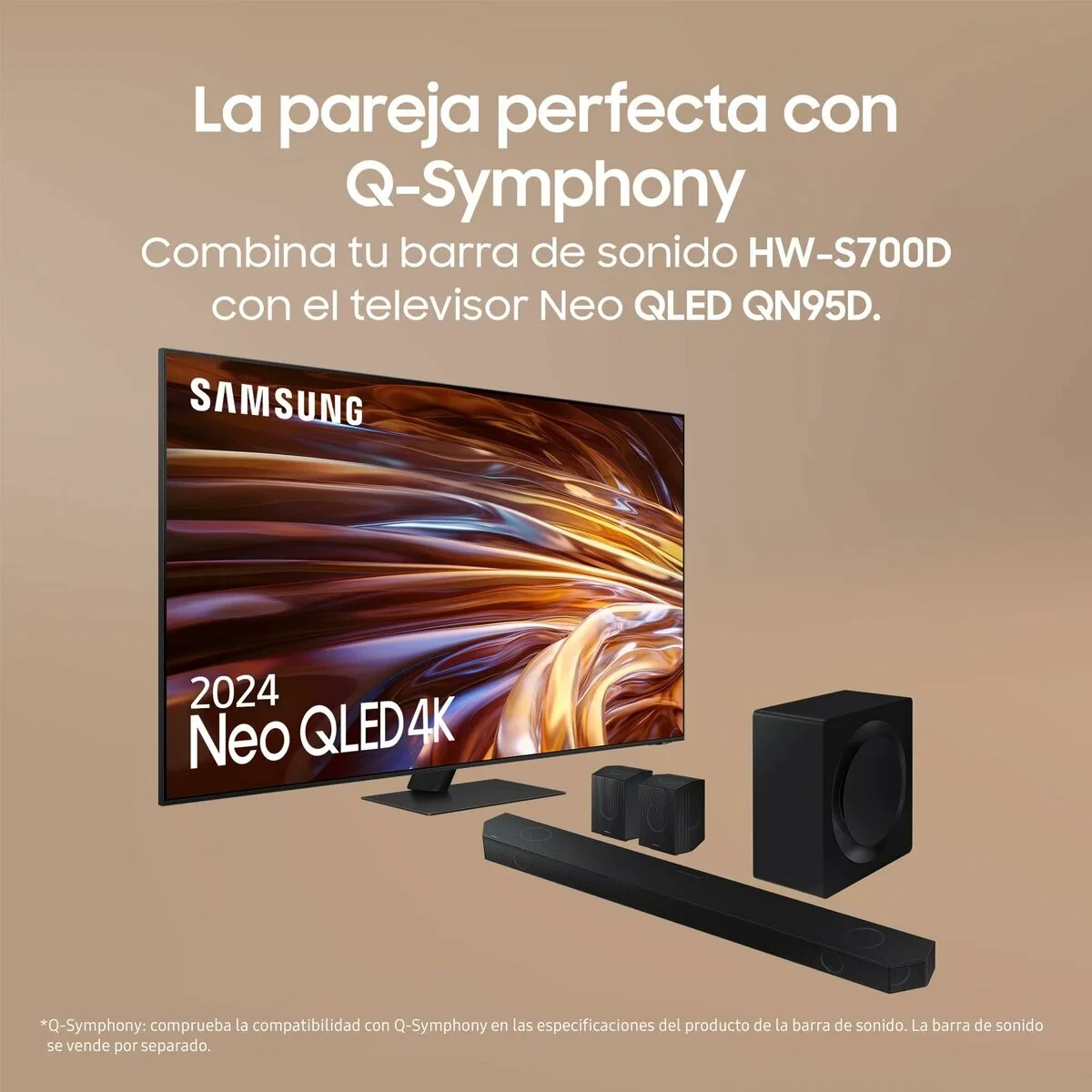Barra de Sonido Samsung HW-S700D/ZF Negro