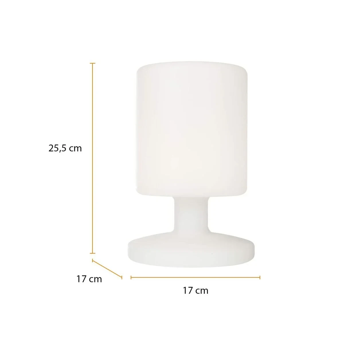 Farolillo Smartwares IDE-60067 Blanco Plástico