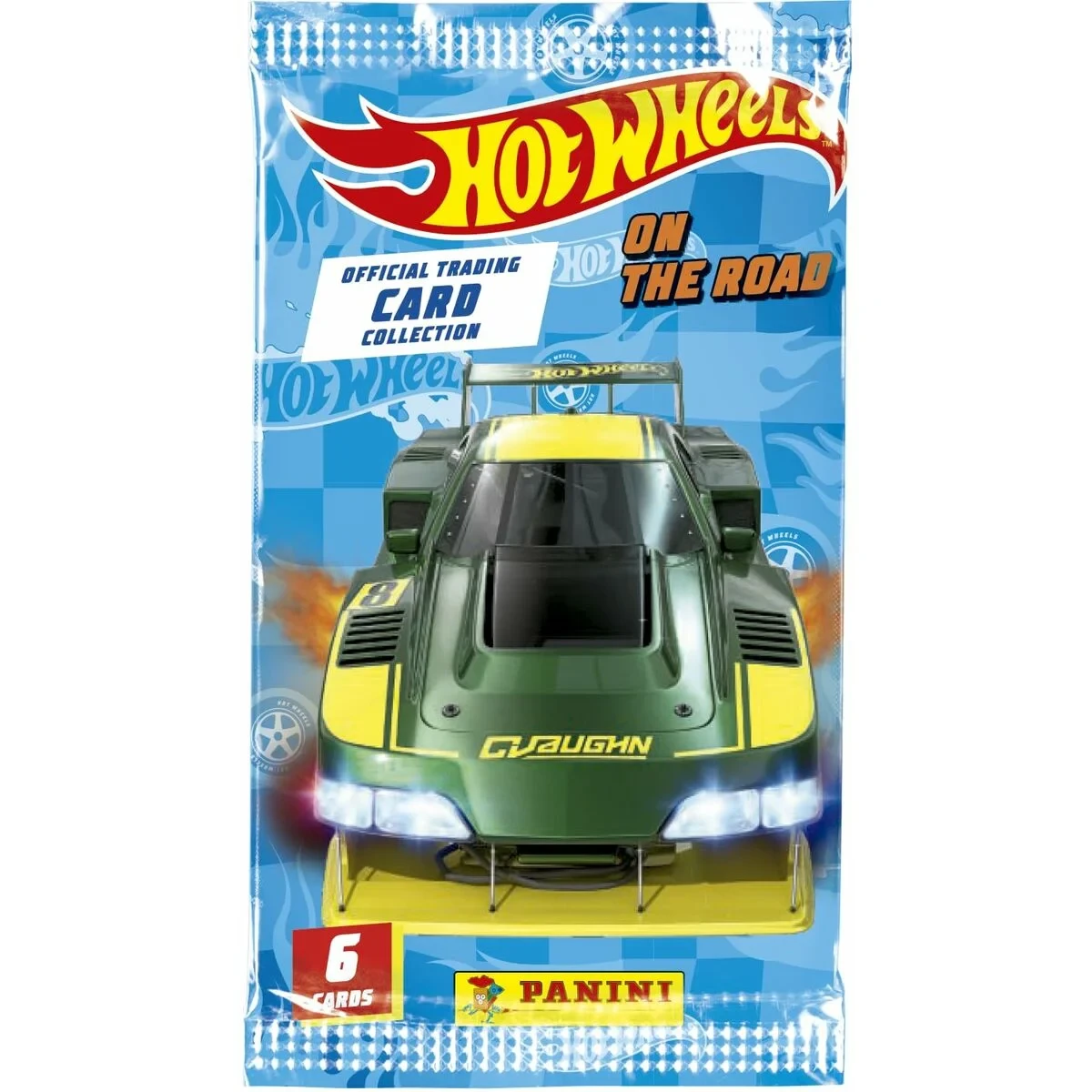 Pack de cromos Panini Hot Wheels TC